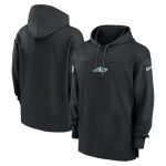 New York Jets Black Performance Pullover Hoodie