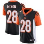 Cincinnati Bengals #28 Joe Mixon Black Team Color Stitched Vapor Untouchable Limited Jersey