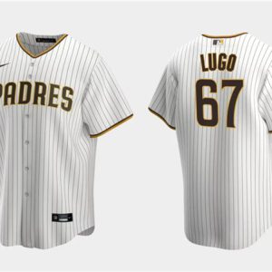 San Diego Padres #67 Seth Lugo White Cool Base Stitched Jersey