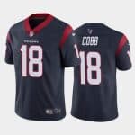 Houston Texans Navy #18 Randall Cobb Stitched Jersey