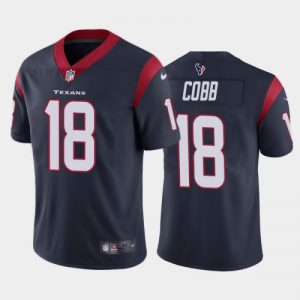 Houston Texans Navy #18 Randall Cobb Stitched Jersey