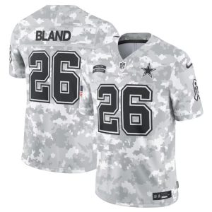Dallas Cowboys #26 DaRon Bland Arctic Camo 2024 F.U.S.E. Salute To Service Limited Stitched Jersey