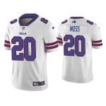 Buffalo Bills #20 Zack Moss White Vapor Untouchable Limited Stitched Jersey
