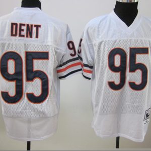 Mitchell And Ness Bears #95 Richard Dent White Stitched Jersey