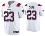 New England Patriots #23 Patrick Chung 2020 White Vapor Untouchable Limited Stitched Jersey