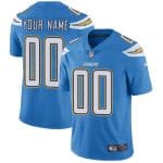 Los Angeles Chargers Customized Blue Team Color Vapor Untouchable Limited Stitched NFL Jersey