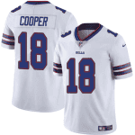 Buffalo Bills #18 Amari Cooper White 2024 Vapor Untouchable Limited Stitched Jersey