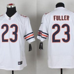 Bears #23 Kyle Fuller White Stitched Limited Nike Jersey