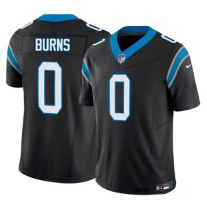 Carolina Panthers #0 Brian Burns Black 2023 F.U.S.E. Vapor Untouchable Stitched Jersey