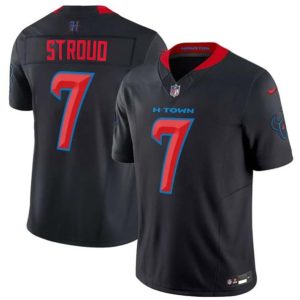 Houston Texans #7 C.J. Stroud Navy 2024 2nd Alternate F.U.S.E Vapor Stitched Jersey
