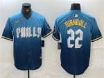 Philadelphia Phillies #22 Spencer Turnbull Blue 2024 City Connect Limited Stitched Jersey