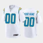 Los Angeles Chargers Customized 2020 New White Vapor Untouchable Stitched Limited Jersey