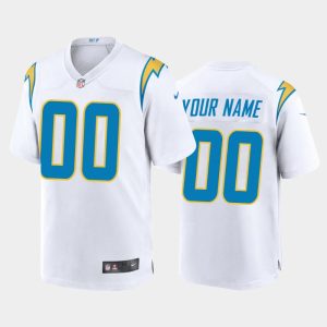 Los Angeles Chargers Customized 2020 New White Vapor Untouchable Stitched Limited Jersey