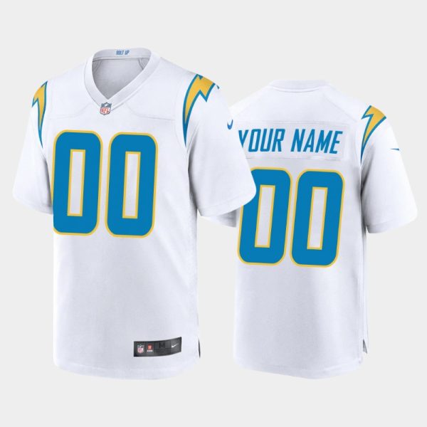Los Angeles Chargers Customized 2020 New White Vapor Untouchable Stitched Limited Jersey