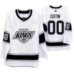 Los Angeles Kings Custom Name Number Size White Throwback NHL Stitched Jersey