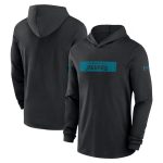 Jacksonville Jaguars Black Sideline Performance Hoodie