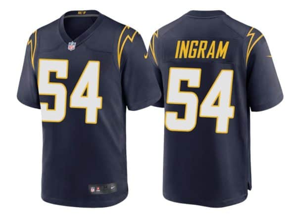 Los Angeles Chargers #54 Melvin Ingram Navy Vapor Untouchable Limited Stitched Jersey