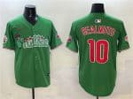 Philadelphia Phillies #10 J.T. Realmuto Green Phanatic Limited Stitched Jersey