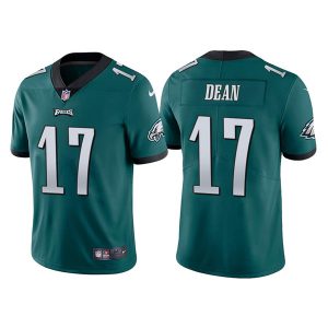 Philadelphia Eagles #17 Nakobe Dean Green Vapor Untouchable Limited Stitched Jersey