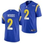 Los Angeles Rams #2 Robert Woods Royal Vapor Untouchable Limited Stitched Jersey