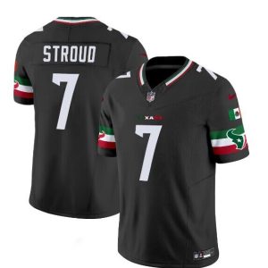 Houston Texans #7 C.J. Stroud Black Mexico F.U.S.E. Vapor Limited Stitched Jersey