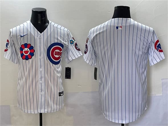 Chicago Cubs Blank White 2025 Tokyo Series Limited Stitched Jersey