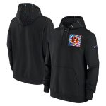 Cincinnati Bengals Black 2023 Crucial Catch Club Pullover Hoodie