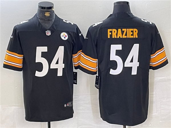 Pittsburgh Steelers #54 Zach Frazier Black Vapor Untouchable Limited Stitched Jersey