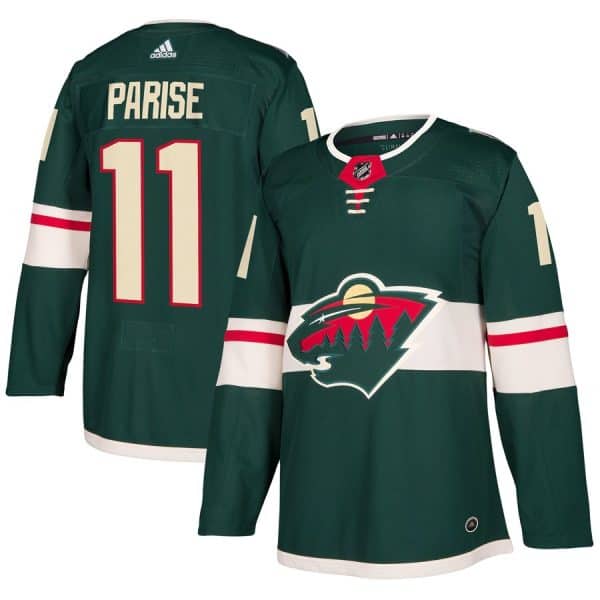 Minnesota Wild #11 Zach Parise Green Stitched Adidas Jersey