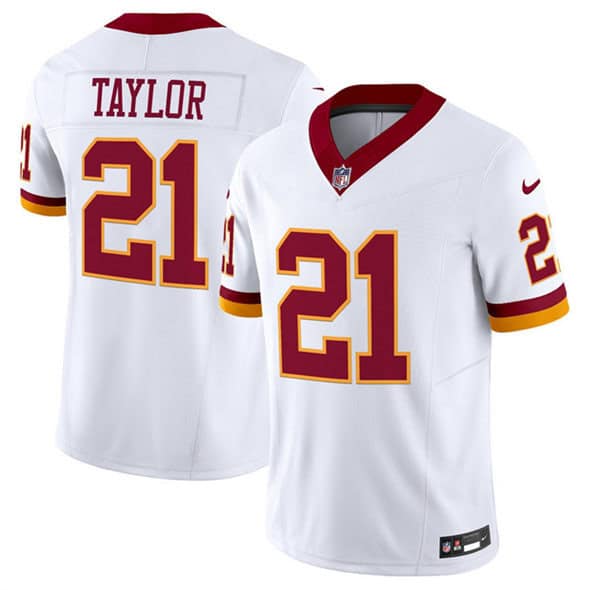 Washington Commanders #21 Sean Taylor White 2025 F.U.S.E. Throwback Vapor Limited Stitched Jersey