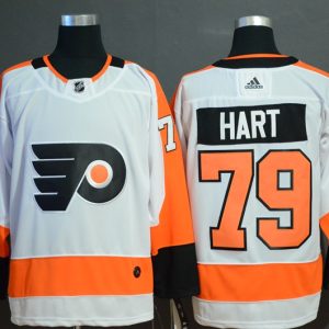 Philadelphia Flyers #79 Carter Hart White Stitched Jersey