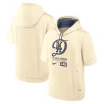 Los Angeles Dodgers Cream City Connect Short Sleeve Pullover Hoodie