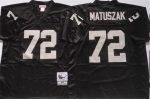 Las Vegas Raiders #72 John Matuszak Black Limited Stitched Jersey