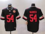 San Francisco 49ers #54 Fred Warner Black F.U.S.E. Mexico With Gate Bridge Patch Vapor Limited Stitched Jersey