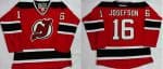 Devils #16 Jacob Josefson Red Home Stitched Jersey