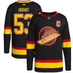 Vancouver Canucks #53 Bo Horvat Black Stitched Jersey