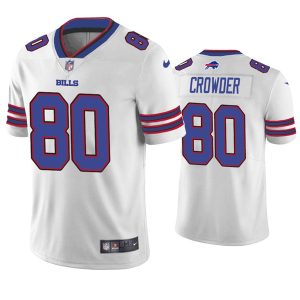 Buffalo Bills #80 Jamison Crowder White Vapor Untouchable Limited Stitched Jersey