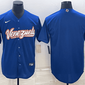 Venezuela Blank 2023 Royal World Classic Stitched Jersey