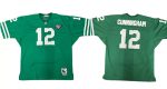 Philadelphia Eagles #12 Randall Cunningham Green 1994 75th Anniversary Stitched Jersey