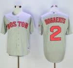 Red Sox #2 Xander Bogaerts Grey New Cool Base Stitched Jersey