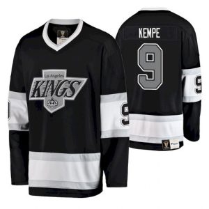 Los Angeles Kings #9 Adrian Kempe Black Stitched Jersey
