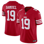 San Francisco 49ers #19 Deebo Samuel Red 2023 F.U.S.E. Vapor Untouchable Limited Stitched Jersey