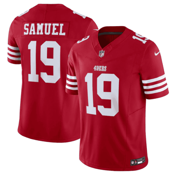 San Francisco 49ers #19 Deebo Samuel Red 2023 F.U.S.E. Vapor Untouchable Limited Stitched Jersey