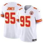 Kansas City Chiefs #95 Chris Jones White 2024 F.U.S.E Vapor Untouchable Limited Stitched Jersey
