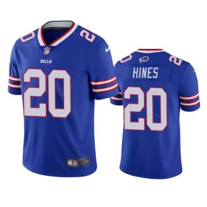 Buffalo Bills #20 Nyheim Hines Blue Vapor Untouchable Limited Stitched Jersey