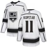 Los Angeles Kings #11 Anze Kopitar White Stitched Jersey