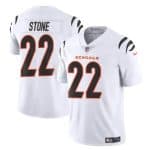 Cincinnati Bengals #22 Geno Stone White Vapor Untouchable Limited Stitched Jersey