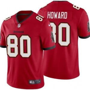 Tampa Bay Buccaneers #80 O.J. Howard 2020 Red Vapor Untouchable Limited Stitched Jersey