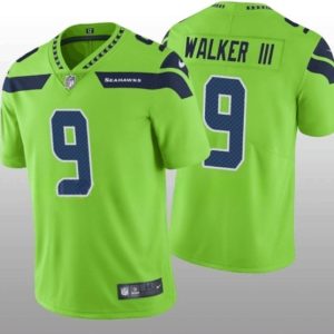 Seattle Seahawks #9 Kenneth Walker III Green Vapor Untouchable Limited Stitched Jersey