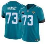 Jacksonville Jaguars #73 Robert Hainsey Teal 2025 F.U.S.E. With 1-Star C Patch Vapor Untouchable Limited Stitched Jersey